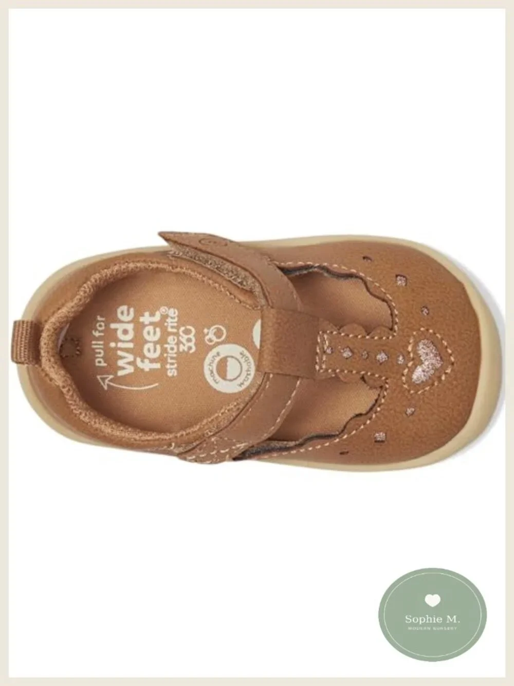 Toddler Hook & Loop Memory Foam Walking Sneakers APMA Approved Easy-On